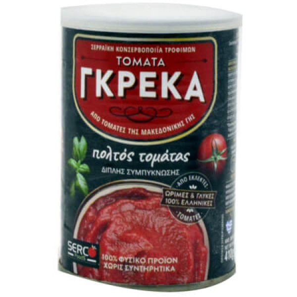 Τοματοπολτός Διπλής Συμπ/σης GRECA 410gr