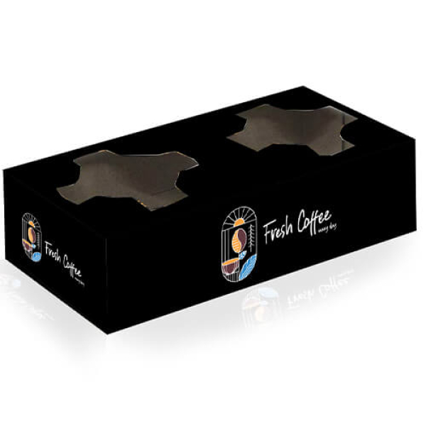 Ποτηροθήκη 2 θέσεων FRESH COFFEE 50τμχ