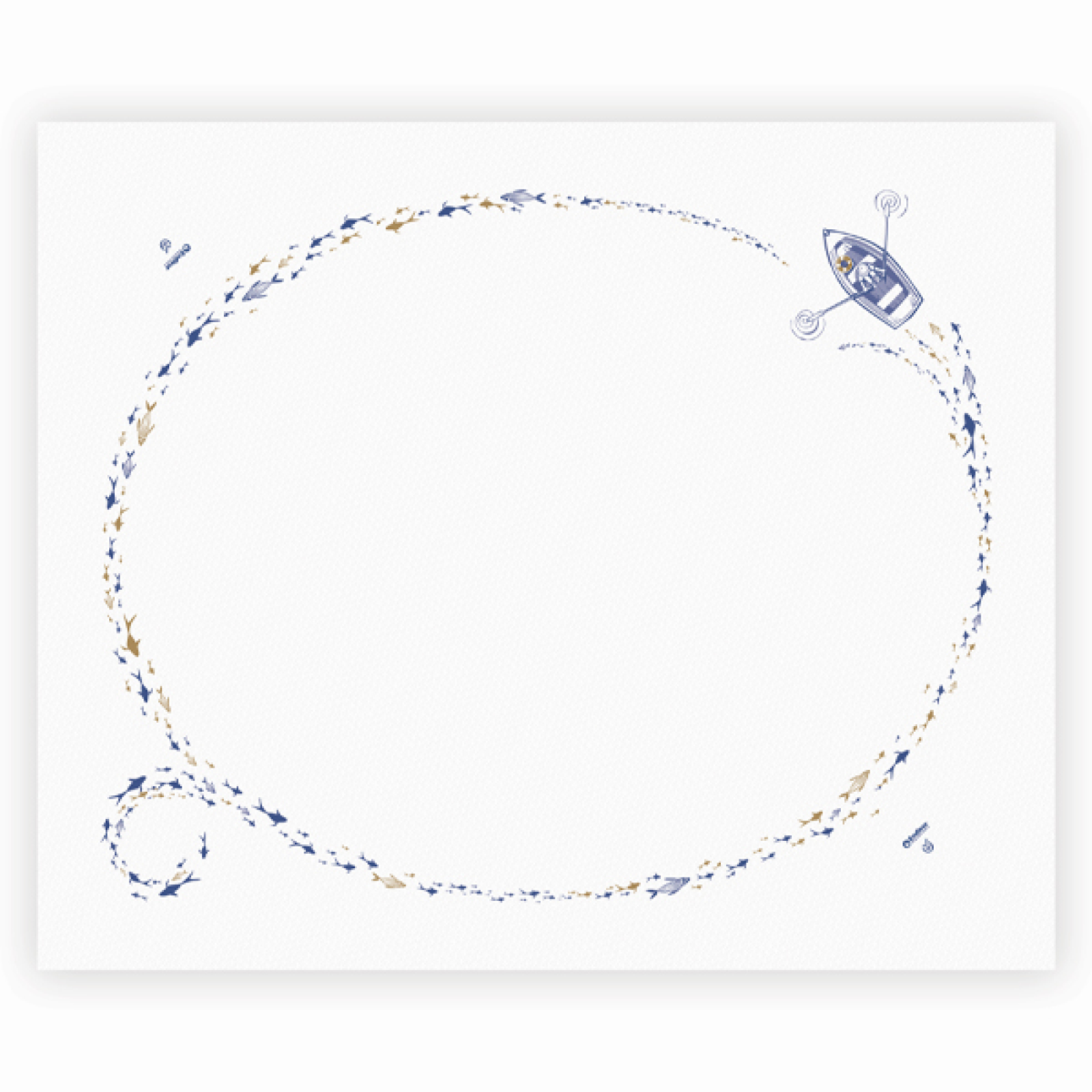 Τραπεζομάντηλο θαλασσινό ENDLESS 110τμχ