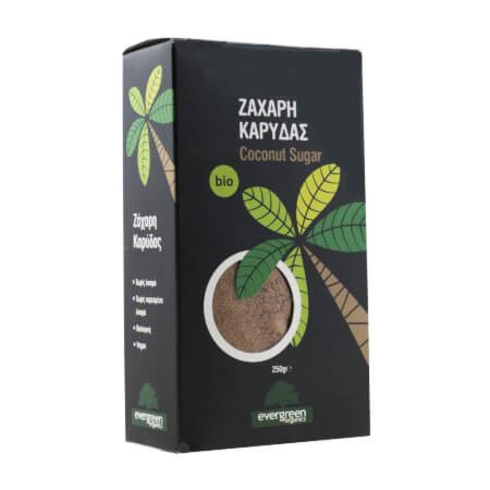Ζάχαρη Καρύδας Βιολογική EVERGREEN 250gr