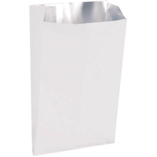Χαρτοσακούλες λευκές με επένδυση 12x22cm ΟΕΜ 10kg