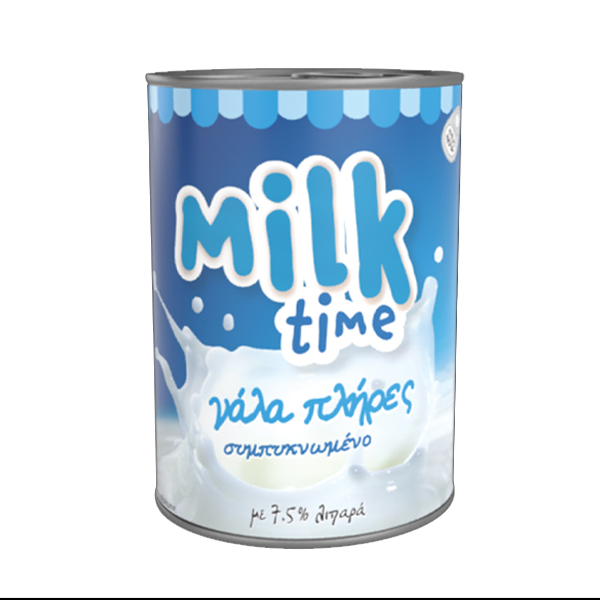 Γάλα Εβαπορέ MILK TIME 410gr
