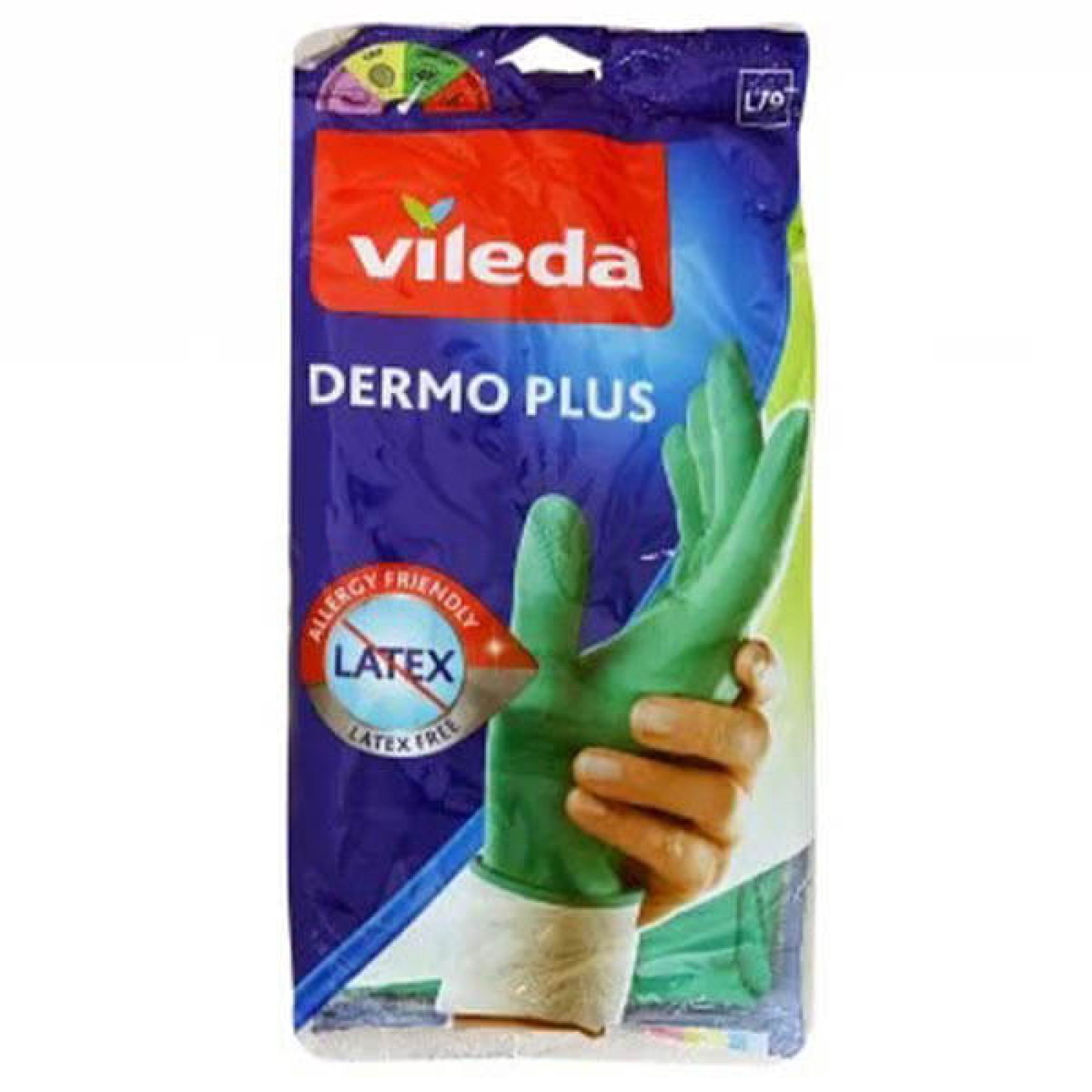 Γάντια Νιτριλίου Large Dermo Plus VILEDA 1τμχ