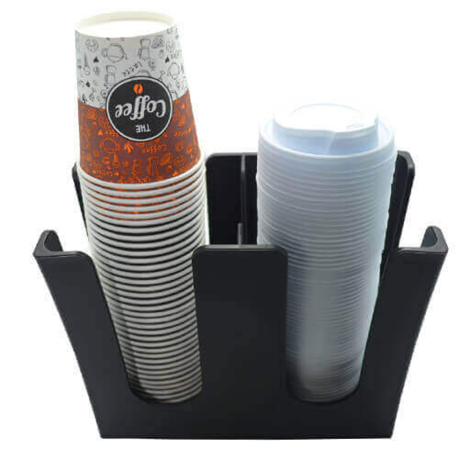 Ποτηροθήκη πλαστική 2 θέσεων COLORATO 1τμχ