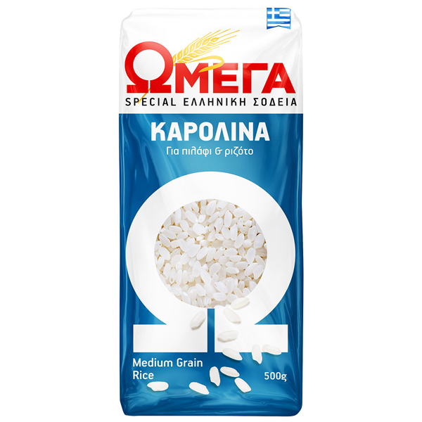 Ρύζι Καρολίνα ΩΜΕΓΑ 500gr