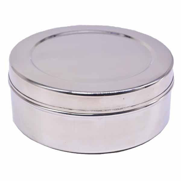 Φαγητοδοχείο με καπάκι inox Φ18.5cm OEM 1τμχ