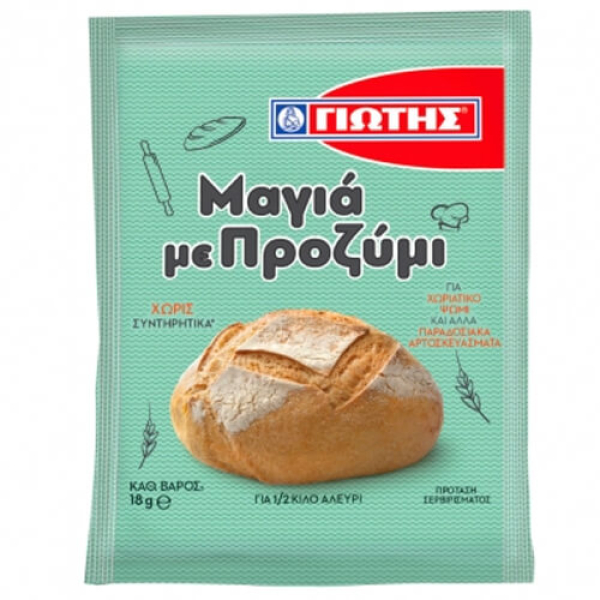 Μαγιά με Προζύμι ΓΙΩΤΗΣ 18gr