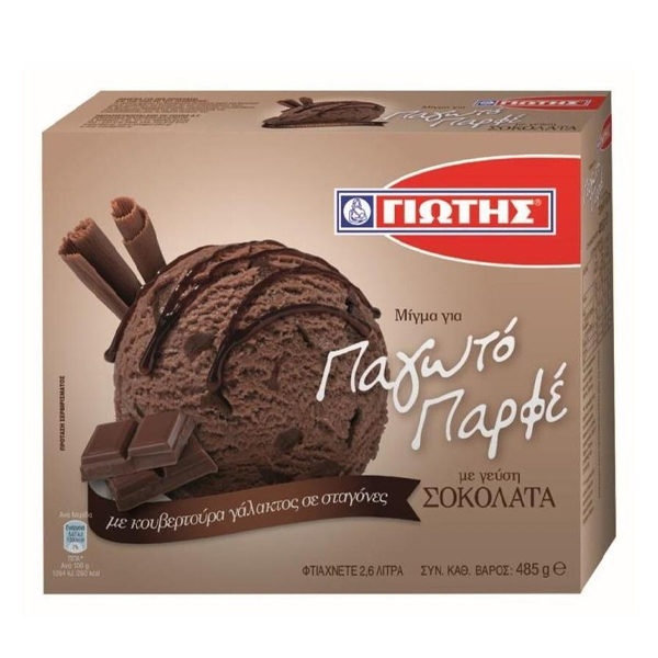Μίγμα Παγωτό Παρφέ Σοκολάτα ΓΙΩΤΗΣ 485gr