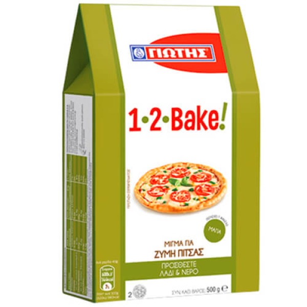 Μίγμα Πίτσας 1 2 Bake ΓΙΩΤΗΣ 500gr