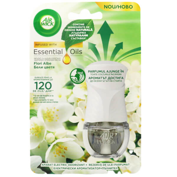 Συσκευή + Αντ/κο Φρέζια&Γιασεμί AIRWICK 19ml