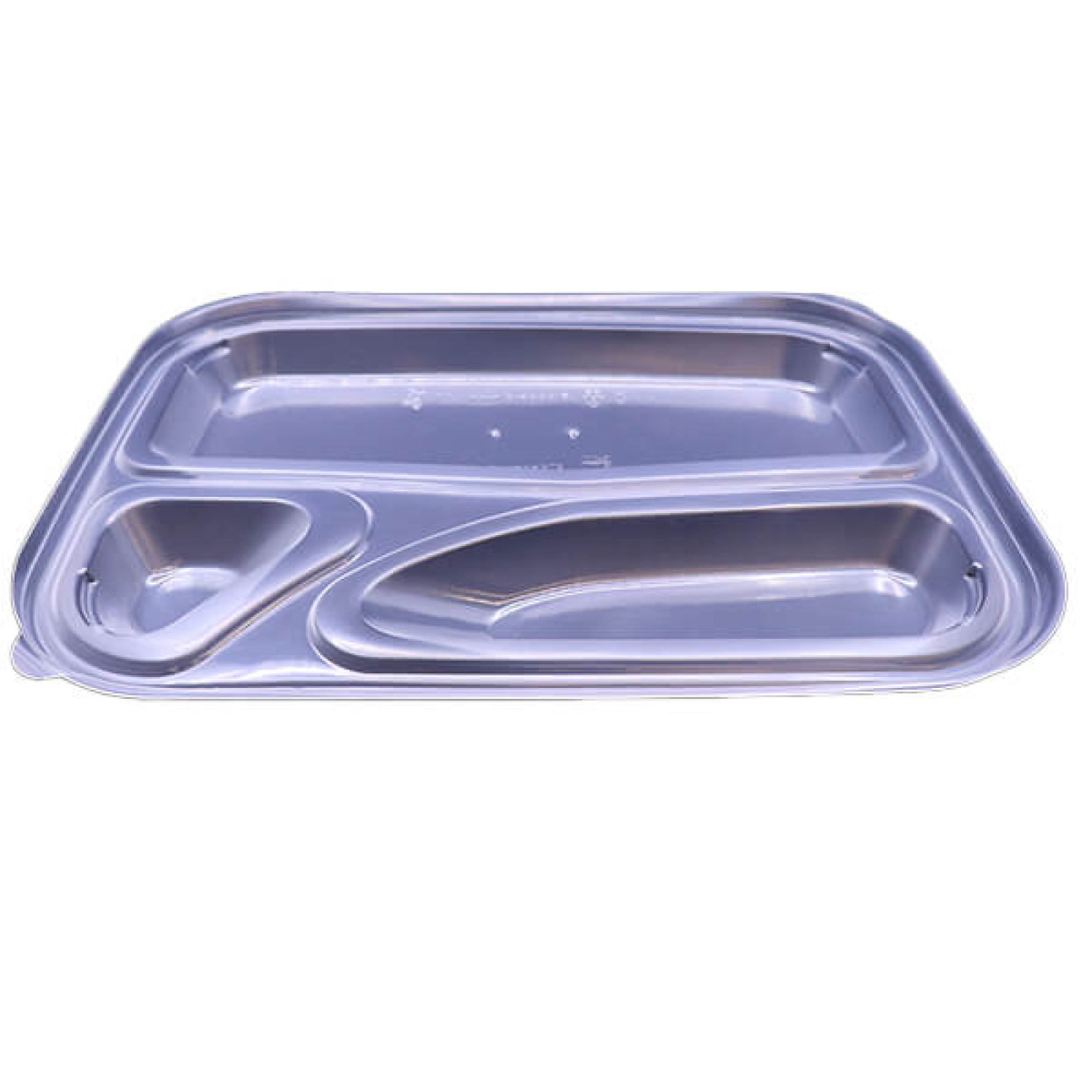 Καπάκι για σκεύος μικροκυμμάτων 3 θέσεων PREPAC 30τεμ