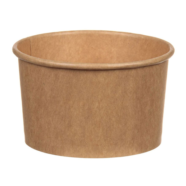 Kύπελλο Παγωτού Kraft 12oz OEM 50τμχ