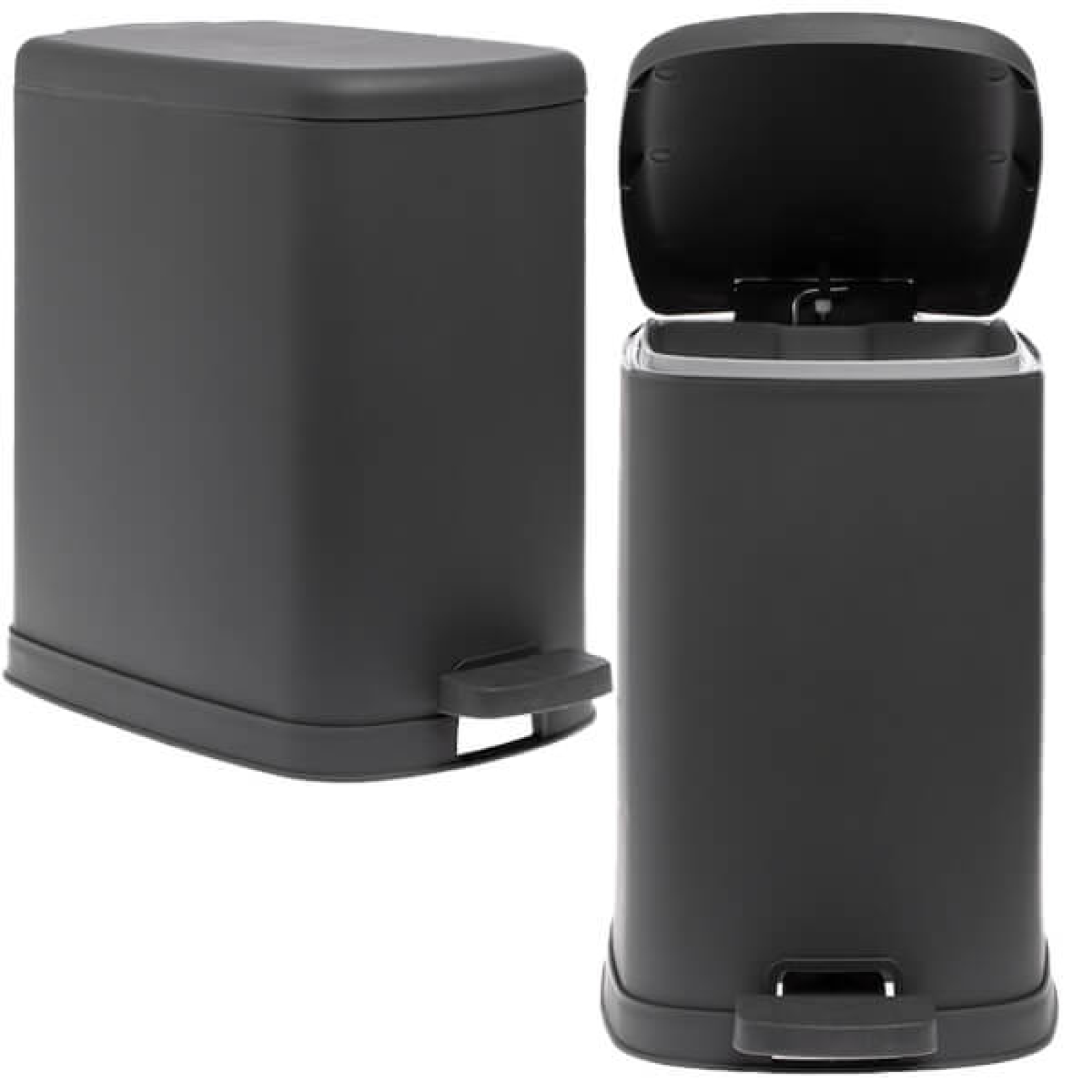 Κάδος Απορριμμάτων με Πετάλ Ορθογώνιος Soft Close 7lt ΚΥΚΛΩΨ 1τμχ