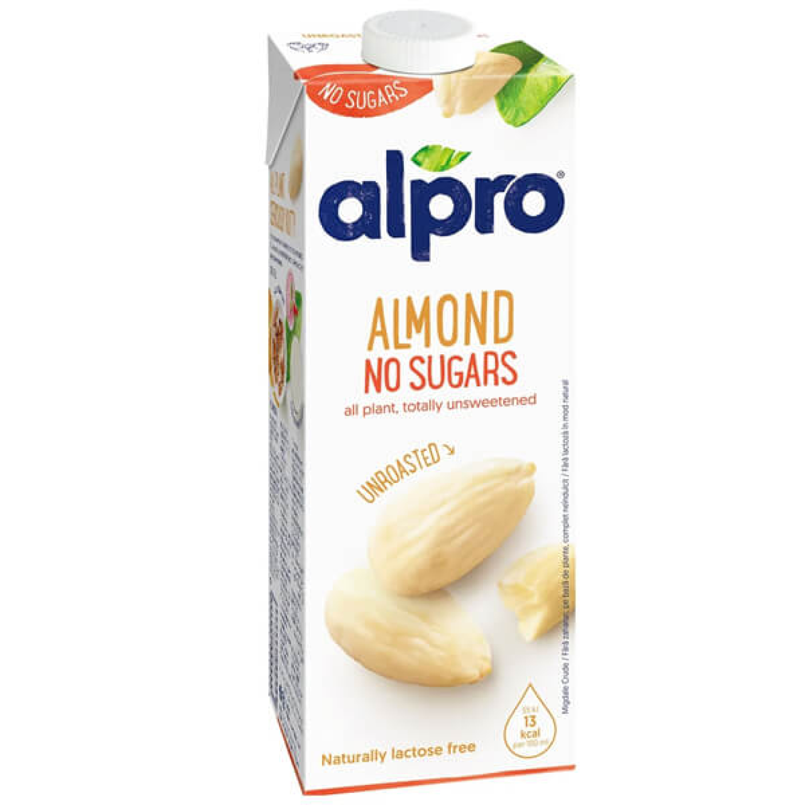 Ρόφημα Αμυγδάλου χωρίς Ζάχαρη ALPRO 1lt