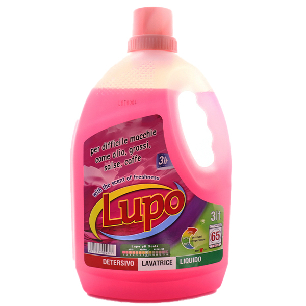 Υγρό πλυντηρίου ρούχων Τριαντάφυλλο LUPO 3L