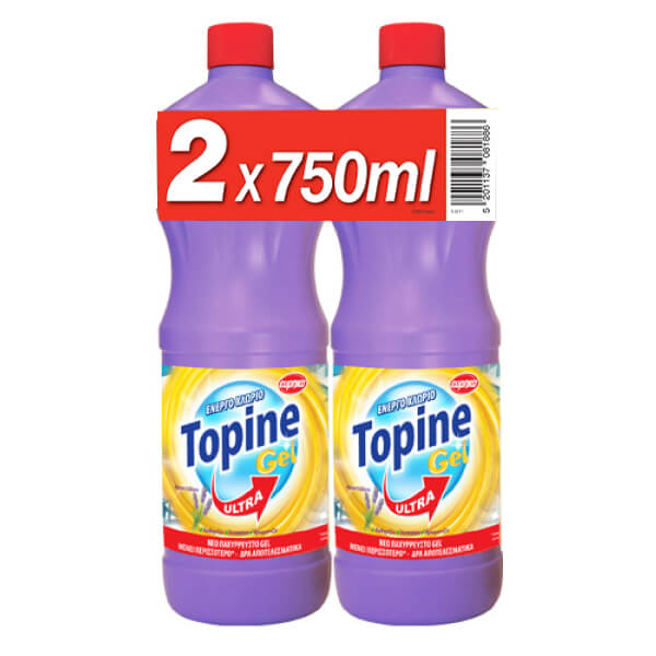 Χλωρίνη λεβάντα TOPINE 2x750ml
