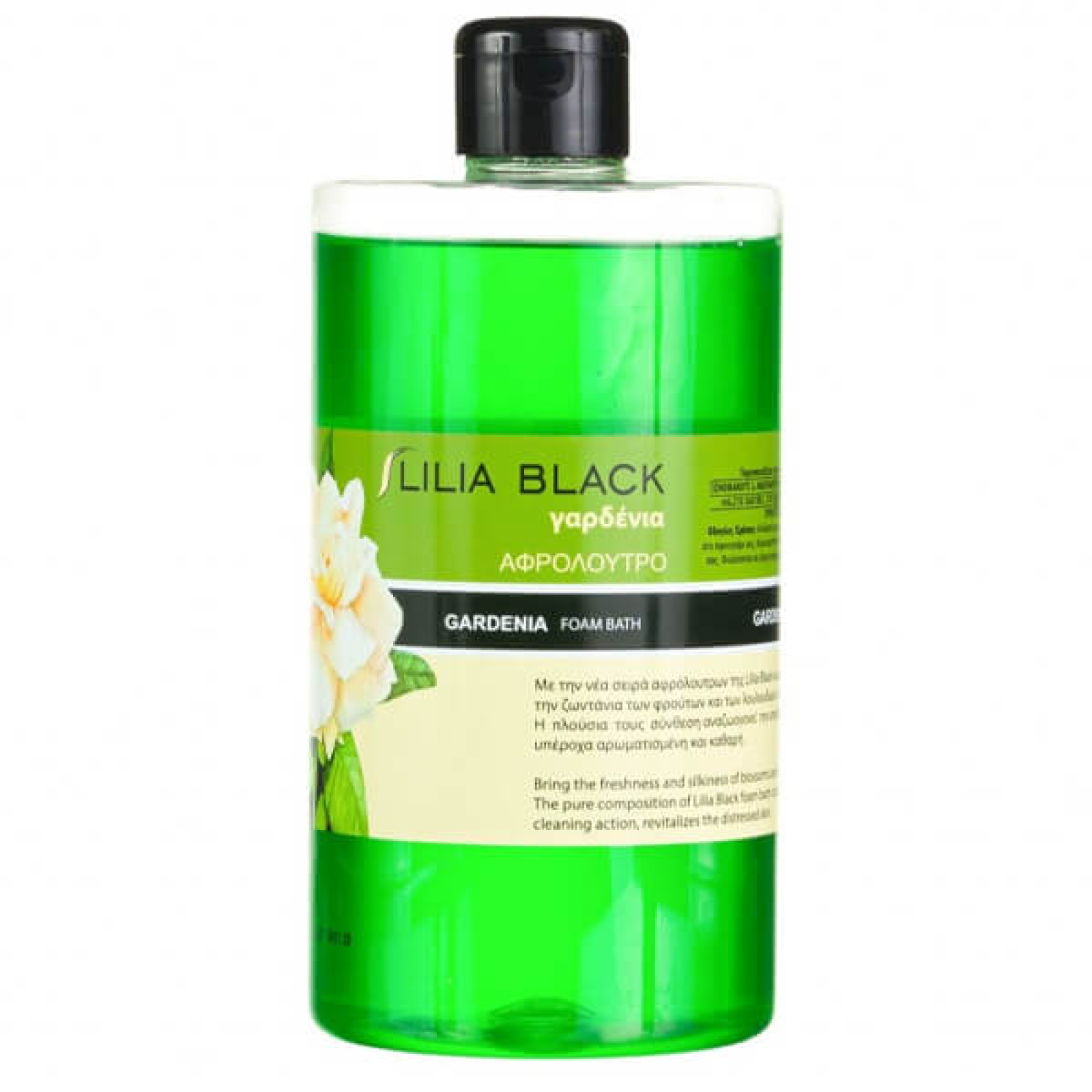Αφρόλουτρο Γαρδένια LILIA BLACK 800ml