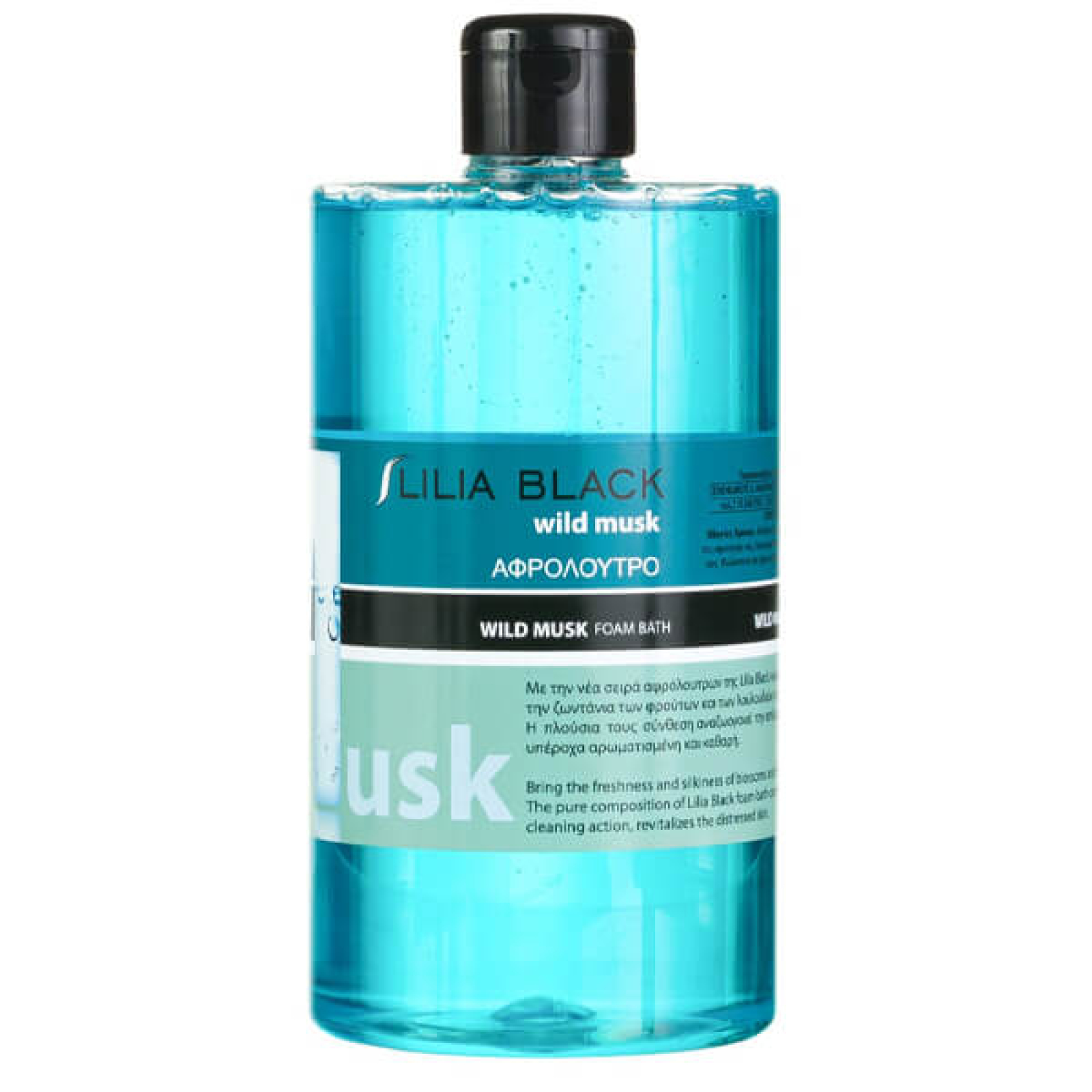 Αφρόλουτρο Wild Musk LILIA BLACK 800ml