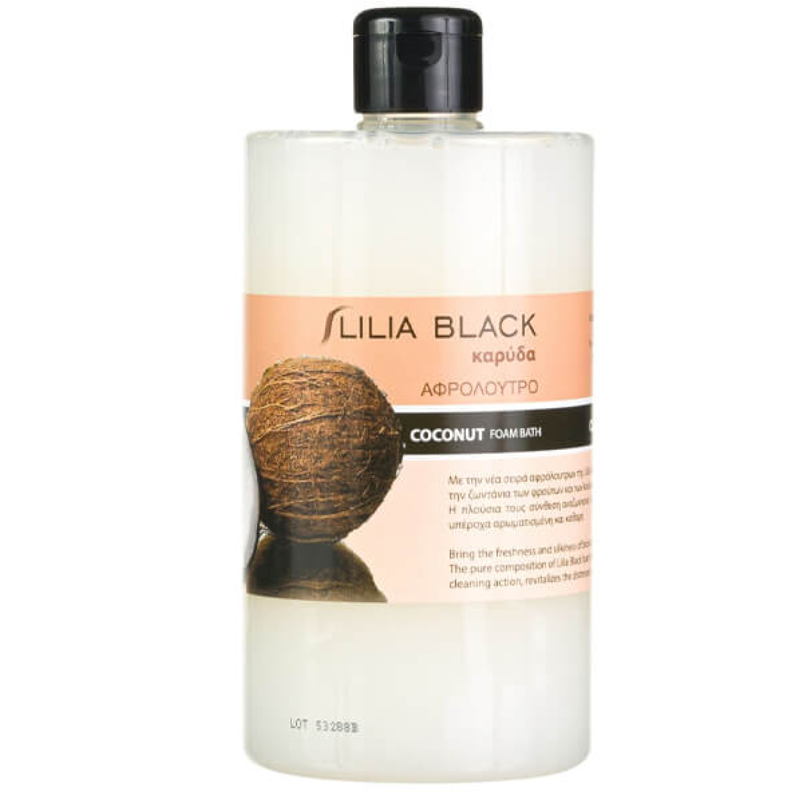 Αφρόλουτρο Καρύδα LILIA BLACK 800ml