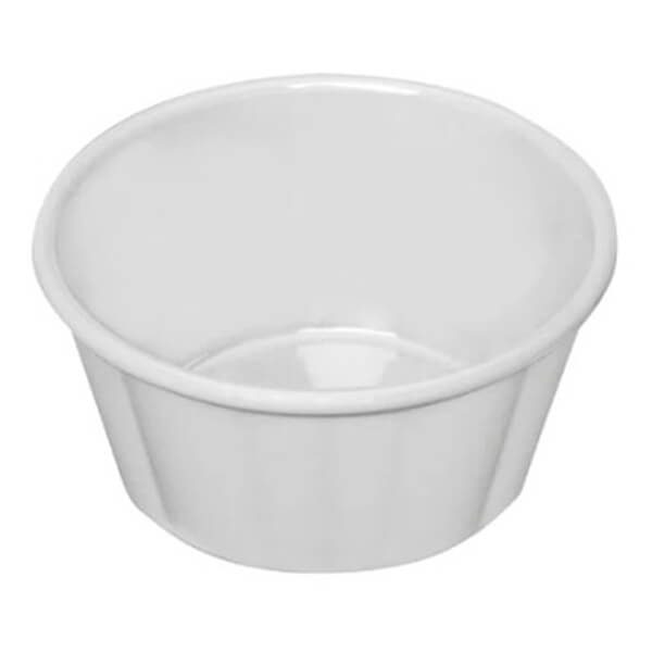 Μπολ PC  Άσπρο Στρόγγυλο GS -07/ Φ7,2cm OEM 1τμχ