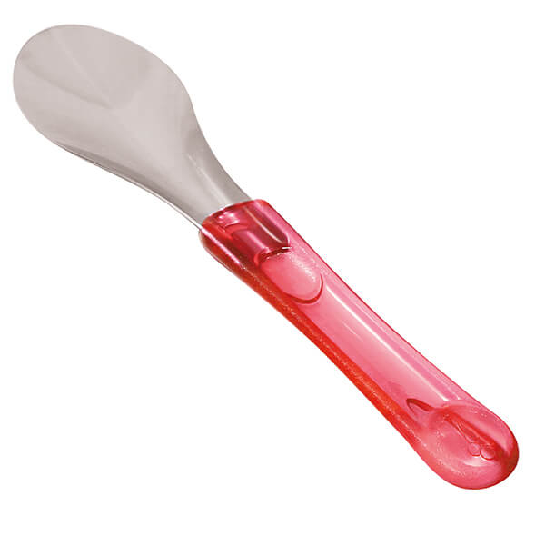 Σπάτουλα κόκκινη και διαφανή PET. 26cm ΟΕΜ 1τμχ