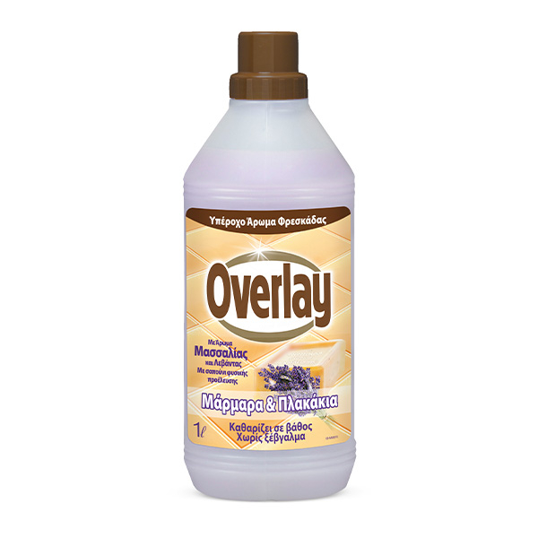 Καθαριστικό Δαπέδων Λεβάντα OVERLAY 1lt