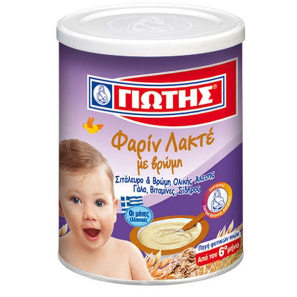 Κρέμα Φαρίν Λακτέ με Βρώμη ΓΙΩΤΗΣ 300gr