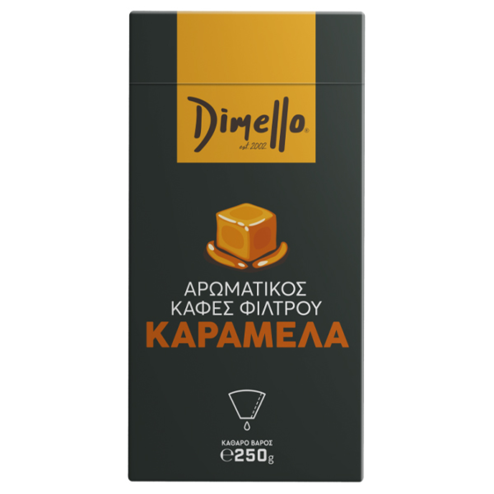 Καφές Φίλτρου Καραμέλα DIMELLO 250gr