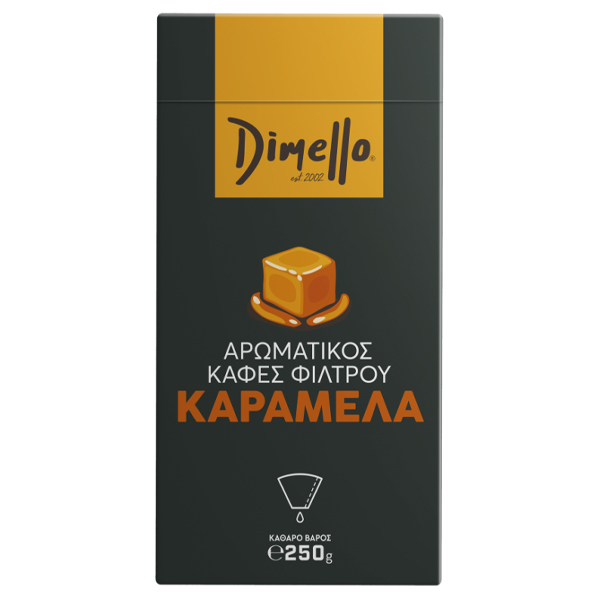 Καφές Φίλτρου Καραμέλα DIMELLO 250gr