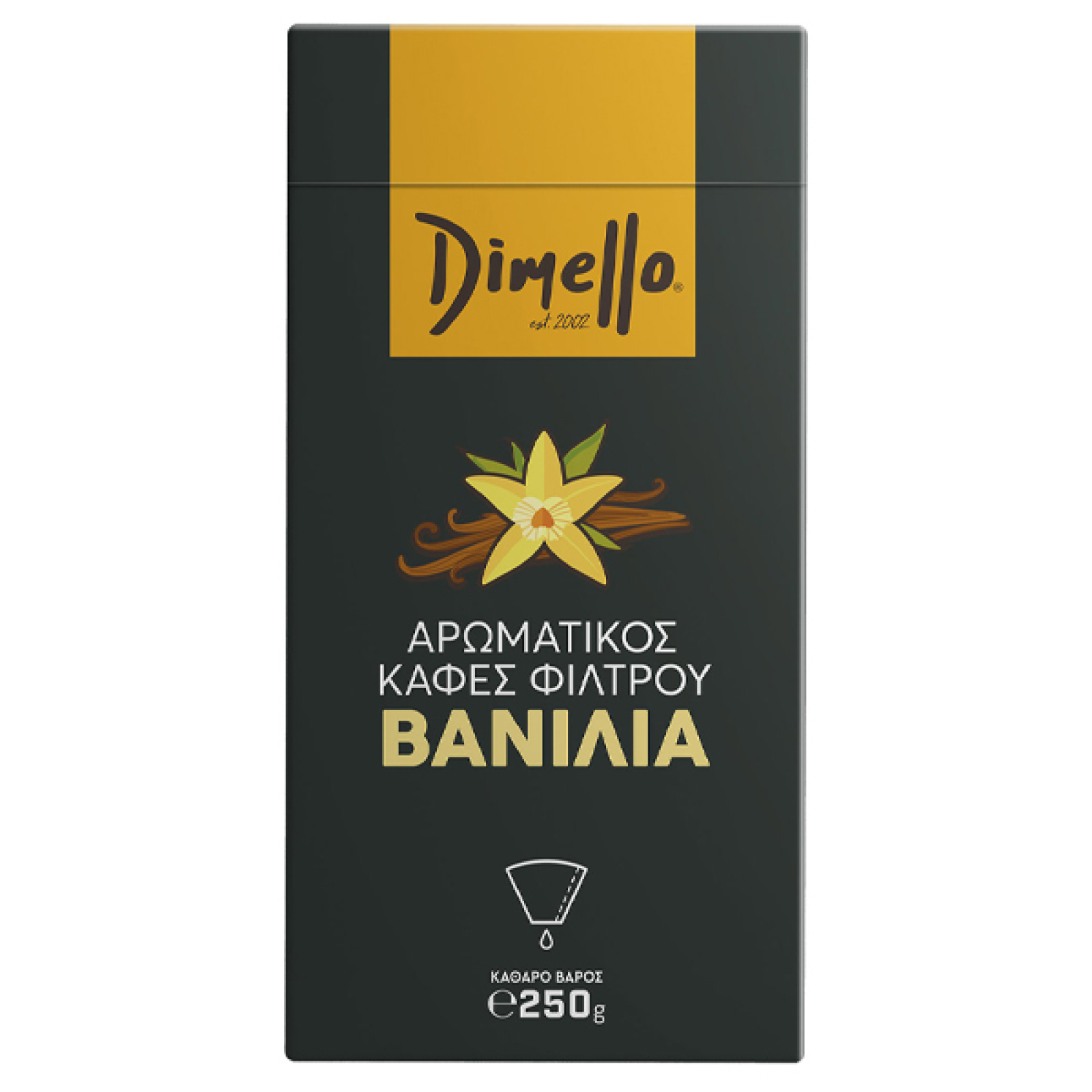 Καφές Φίλτρου Βανίλια DIMELLO 250gr