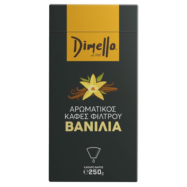 Καφές Φίλτρου Βανίλια DIMELLO 250gr
