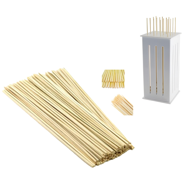 Ξυλάκια για Σουβλάκια Χονδρά 24cm ΟΕΜ 500τμχ