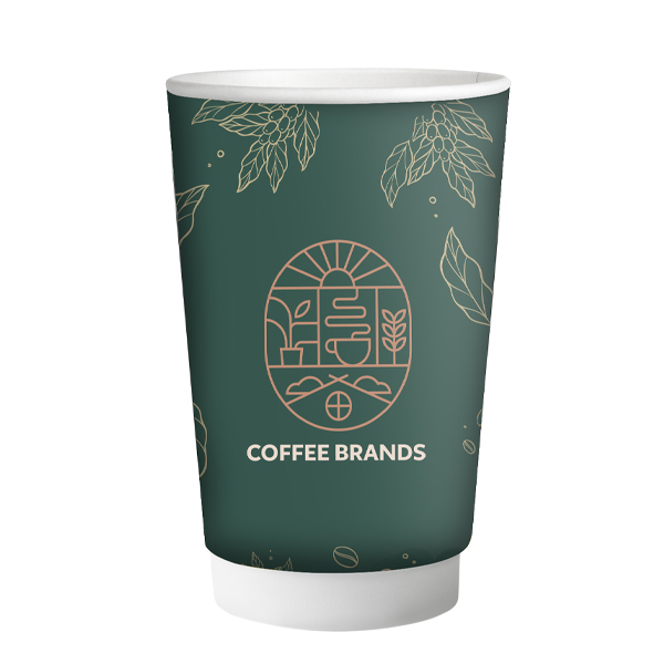 Ποτήρι Χάρτινο 12οz COFFEE BRANDS 25τμχ