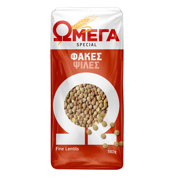 Φακές Ψιλές ΩΜΕΓΑ 500gr