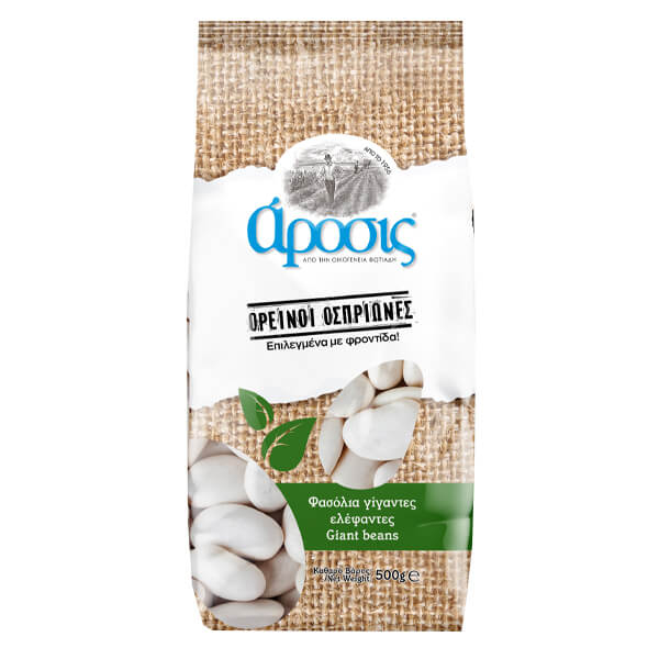 Φασόλια Γίγαντες Καστοριάς ΑΡΟΣΙΣ 500gr