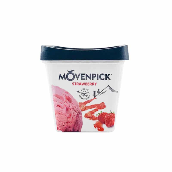 Παγωτό Φράουλα MOVENPICK 2x2400ml