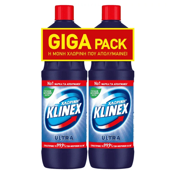 Χλωρίνη regular KLINEX 2x1,125lt