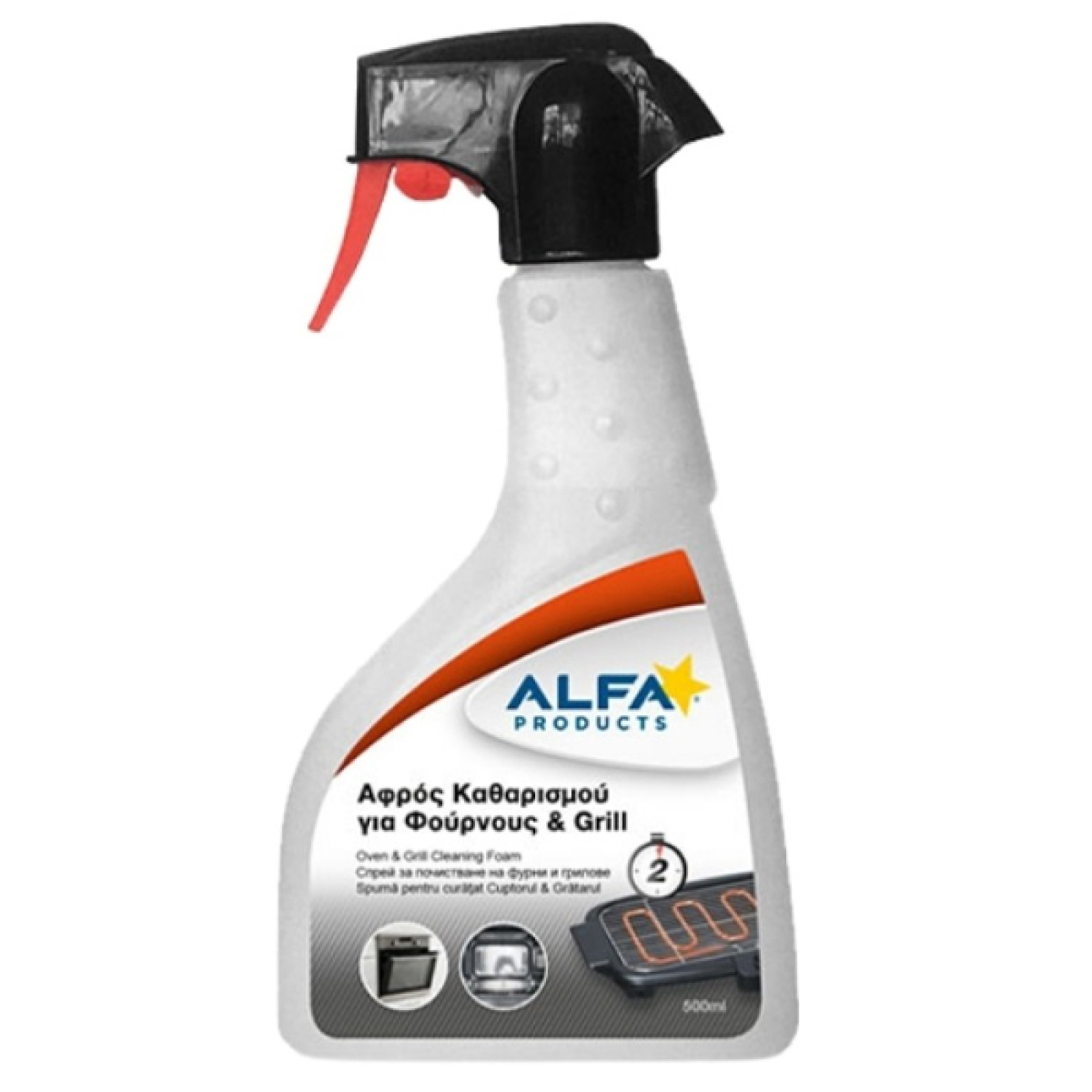 Καθαριστικός Αφρός για Φούρνους ALFA 500ml
