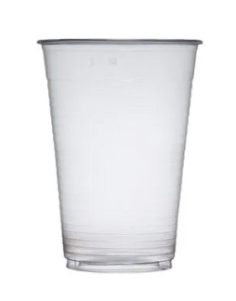 Πoτήρια Διάφανα PP Ποτού ή Νερού 200ml N.502 INTERTAN 50τεμ