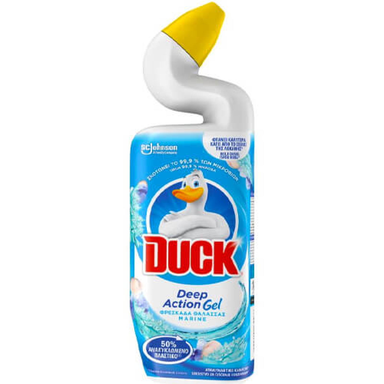 Καθαριστικό τζελ παπί για τουαλέτες DUCK 750ml
