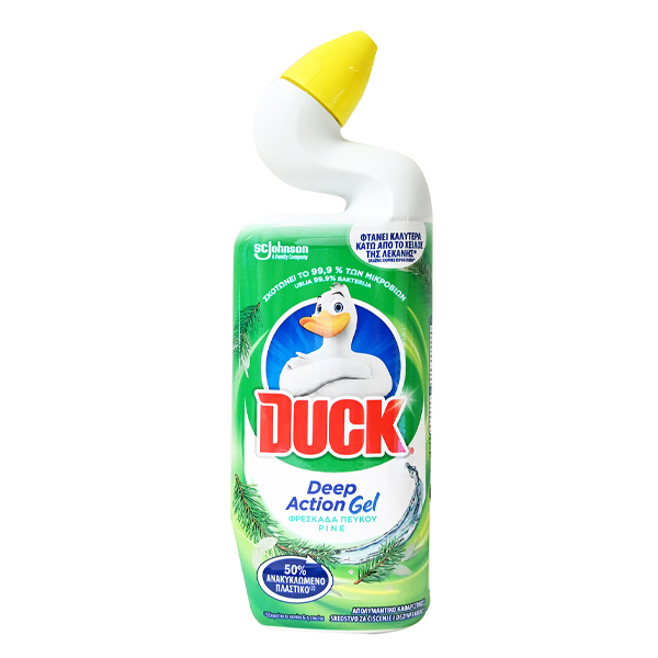 Καθαριστικό τζελ παπί για τουαλέτες DUCK 750ml