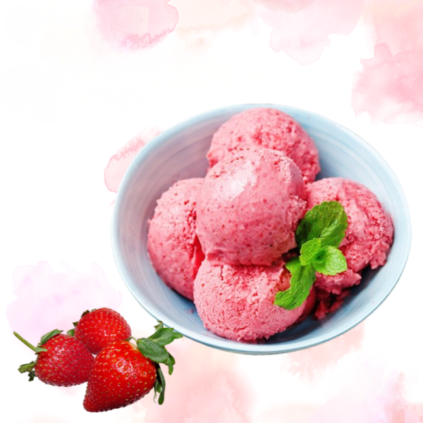 Μίγμα Σορμπέ Παγωτό Φράουλα με Στέβια Βίγκαν Di Gusto OLYMPIC FOODS 1,25kg