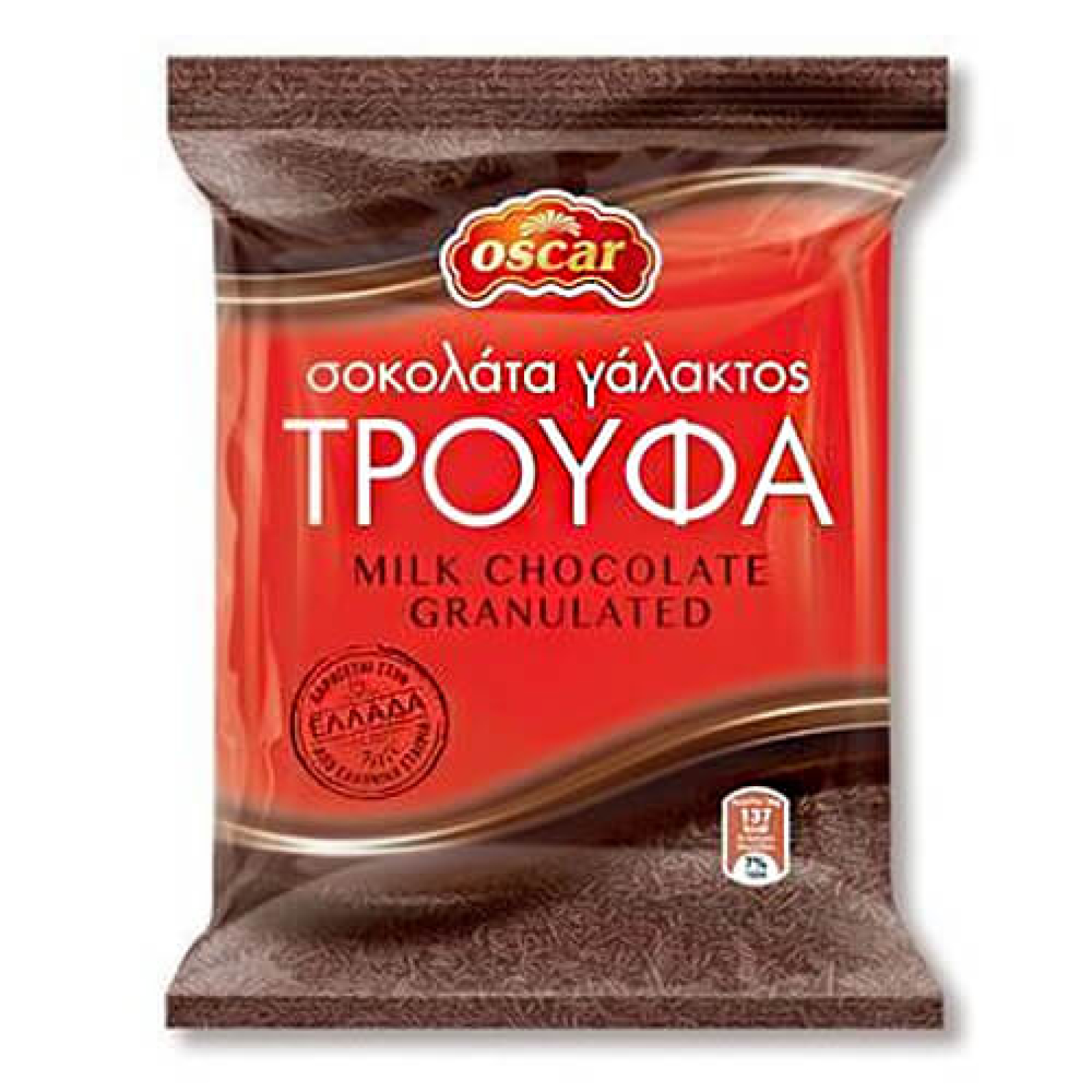 Τρούφα σοκολάτας γάλακτος OSCAR 100gr