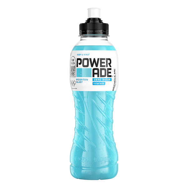 Ισοτονικό Ποτό Mountain Blast χωρίς ζάχαρη POWERADE 500ml