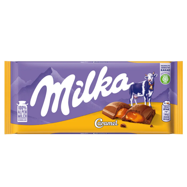 Σοκολάτα Καραμέλα MILKA 100gr