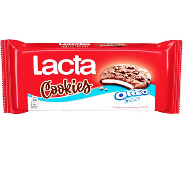 Μπισκότα με Γεύση Κρέμα Oreo LACTA 156gr