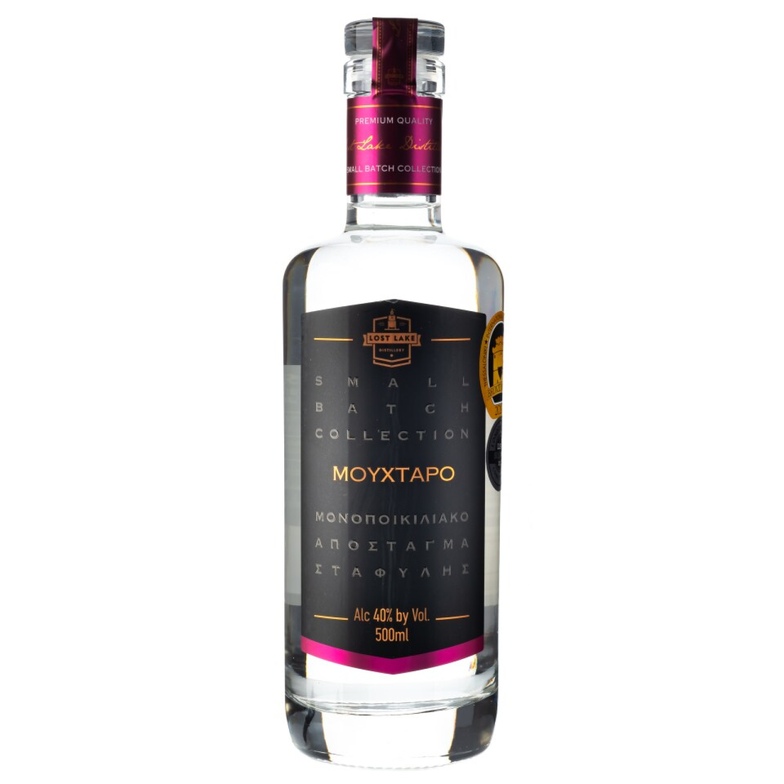 Απόσταγμα Μούχταρο 40% LOST LAKE DISTILERY 500ml