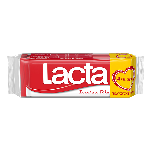 Σοκολάτα LACTA 4x30gr