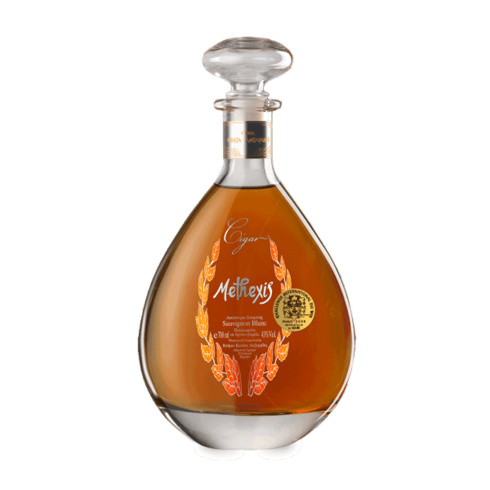 Απόσταγμα Methexis Cigar 43% DOMAINE COSTA LAZARIDI 700ml