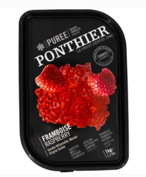 Πουρές Φρούτων Φραμπουάζ Κατεψυγμένος PONTHIER 1kg